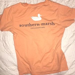 orange southern marsh t-shirt